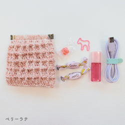 sawada itto：サワダイット-キャンディ-ワッフルポーチ