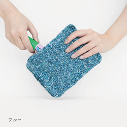 sawada itto：サワダイット-RuF-ツイードポーチ