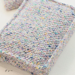 sawada itto：サワダイット-RuF-ツイードポーチ