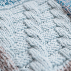 sawada itto：サワダイット-Amotto-ブロックチェックカーディガン