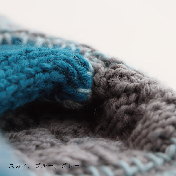 sawada itto：サワダイット-Amotto-ブロックチェックカーディガン