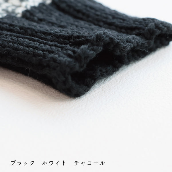 sawada itto：サワダイット-Amotto-ブロックチェックカーディガン