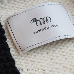 sawada itto：サワダイット-Amotto-ブロックチェックカーディガン