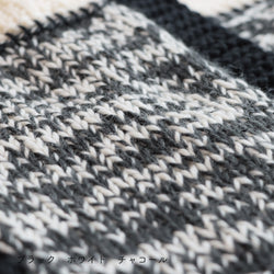 sawada itto：サワダイット-Amotto-ブロックチェックカーディガン