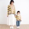 【SALE 30%OFF / キッズ＆ママサイズ】ami amie : ベアカーディガン/251005