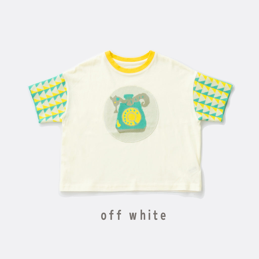 【SALE 30%OFF】ami amie :タツノオトシゴワイドTシャツ/251011