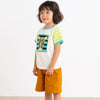 【SALE 30%OFF / キッズ＆ママサイズ】ami amie :しまうまボーダーTシャツ/251019