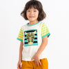 【SALE 30%OFF / キッズ＆ママサイズ】ami amie :しまうまボーダーTシャツ/251019