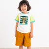 【SALE 30%OFF / キッズ＆ママサイズ】ami amie :しまうまボーダーTシャツ/251019
