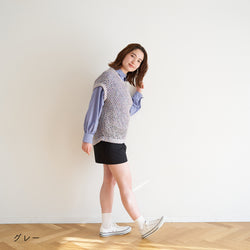 sawada itto：サワダイット-RuF-メッシュプルオーバー