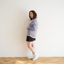 sawada itto：サワダイット-RuF-メッシュプルオーバー