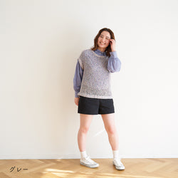 sawada itto：サワダイット-RuF-メッシュプルオーバー