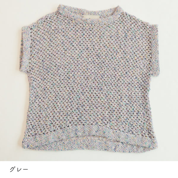 sawada itto：サワダイット-RuF-メッシュプルオーバー