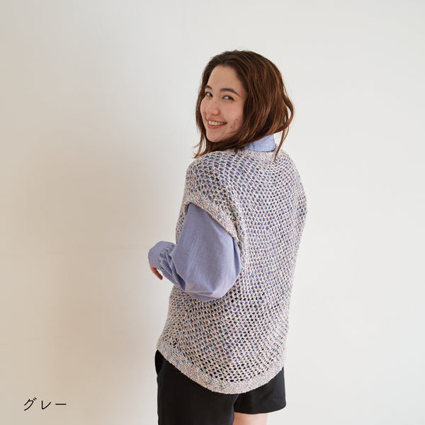 sawada itto：サワダイット-RuF-メッシュプルオーバー