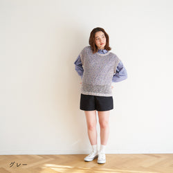 sawada itto：サワダイット-RuF-メッシュプルオーバー