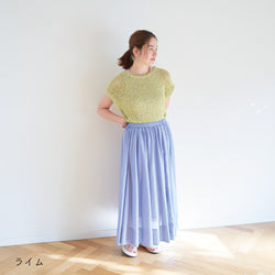 sawada itto：サワダイット-RuF-メッシュプルオーバー