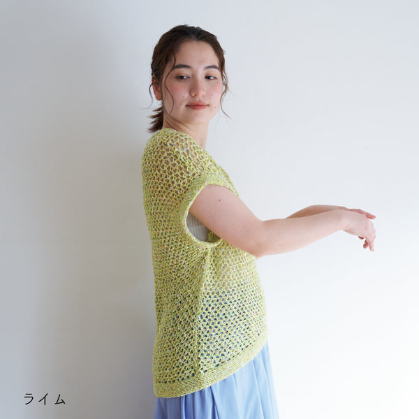 sawada itto：サワダイット-RuF-メッシュプルオーバー