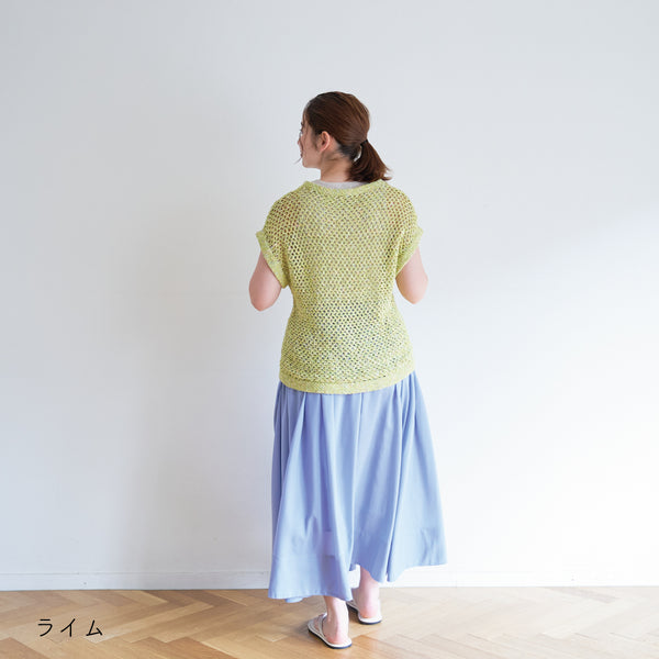 sawada itto：サワダイット-RuF-メッシュプルオーバー