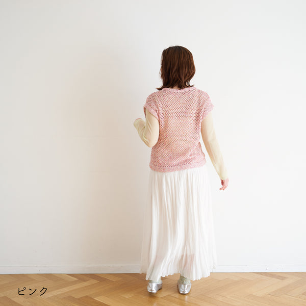 sawada itto：サワダイット-RuF-メッシュプルオーバー