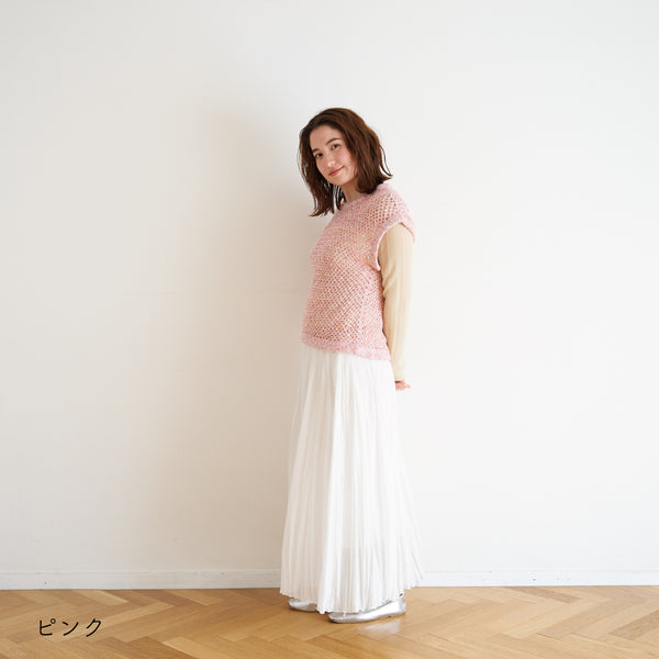 sawada itto：サワダイット-RuF-メッシュプルオーバー