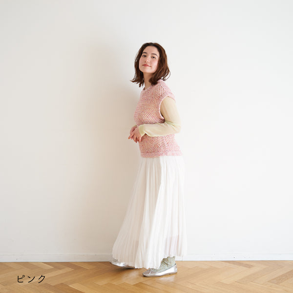 sawada itto：サワダイット-RuF-メッシュプルオーバー