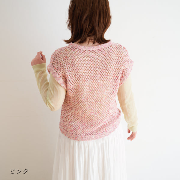 sawada itto：サワダイット-RuF-メッシュプルオーバー