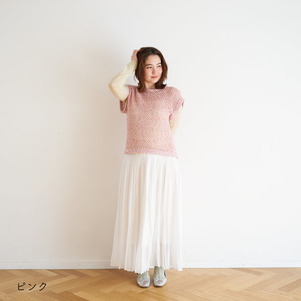 sawada itto：サワダイット-RuF-メッシュプルオーバー