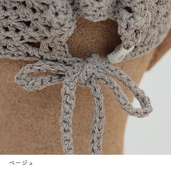 sawada itto：サワダイット-SHANA-バックリボンキャップ