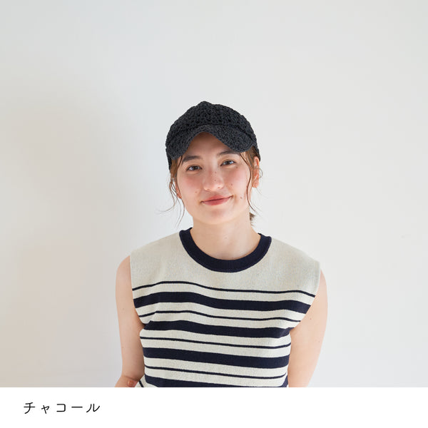 sawada itto：サワダイット-SHANA-バックリボンキャップ