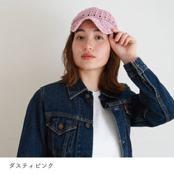 sawada itto：サワダイット-SHANA-バックリボンキャップ