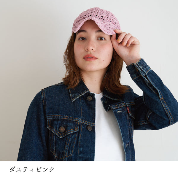sawada itto：サワダイット-SHANA-バックリボンキャップ