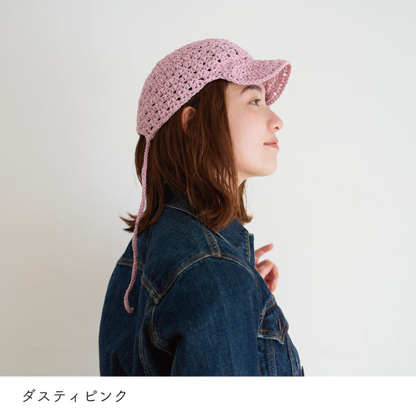 sawada itto：サワダイット-SHANA-バックリボンキャップ