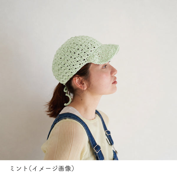 sawada itto：サワダイット-SHANA-バックリボンキャップ
