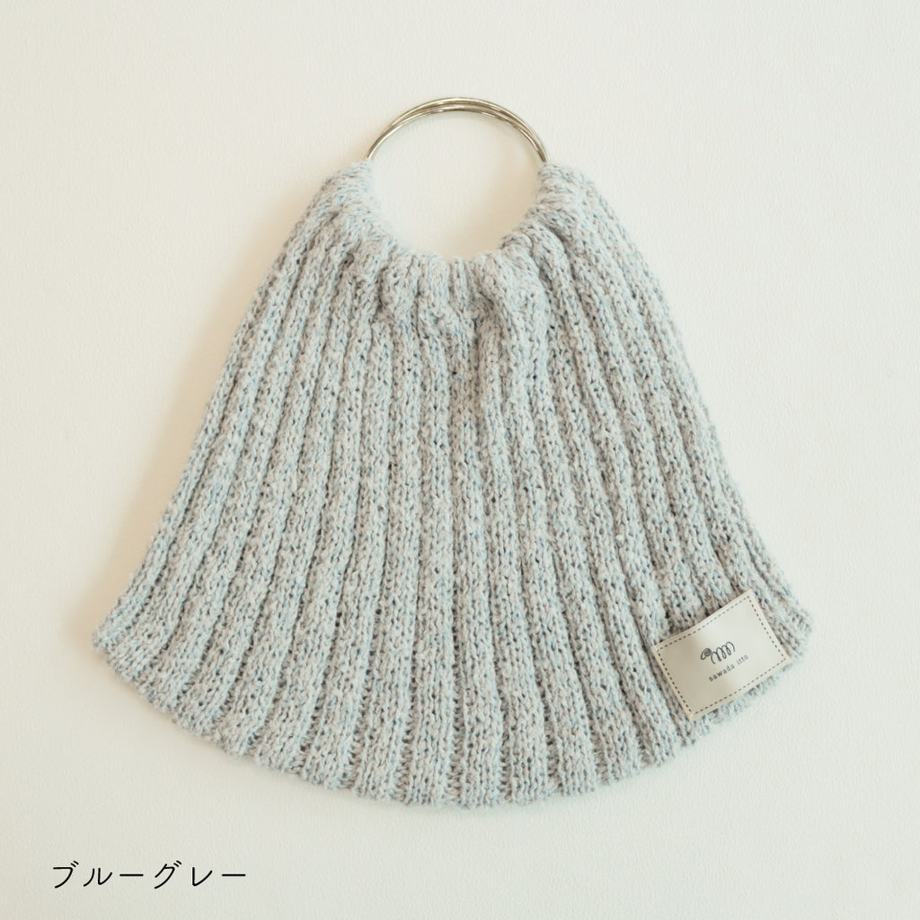 sawada itto：サワダイット-ReePAS-3×2リブニットバッグ