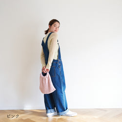 sawada itto：サワダイット-ReePAS-3×2リブニットバッグ