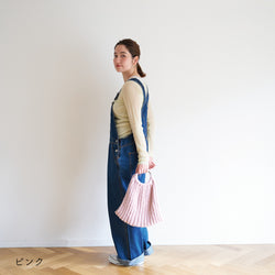 sawada itto：サワダイット-ReePAS-3×2リブニットバッグ