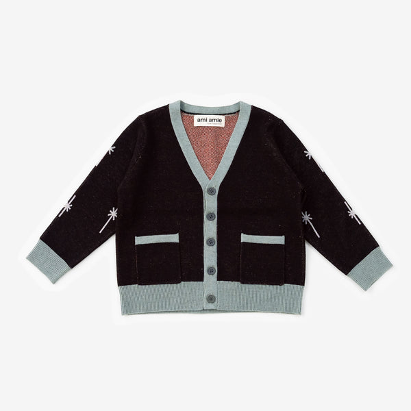 【New Arrival / キッズ&ママサイズ】ami amie : 惑星カーディガン/253001