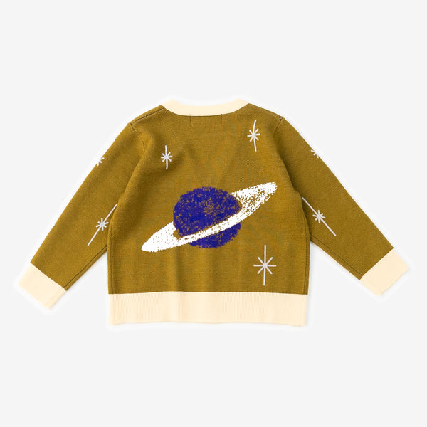 【New Arrival / キッズ&ママサイズ】ami amie : 惑星カーディガン/253001