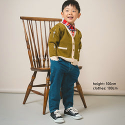 【New Arrival / キッズ&ママサイズ】ami amie : 惑星カーディガン/253001