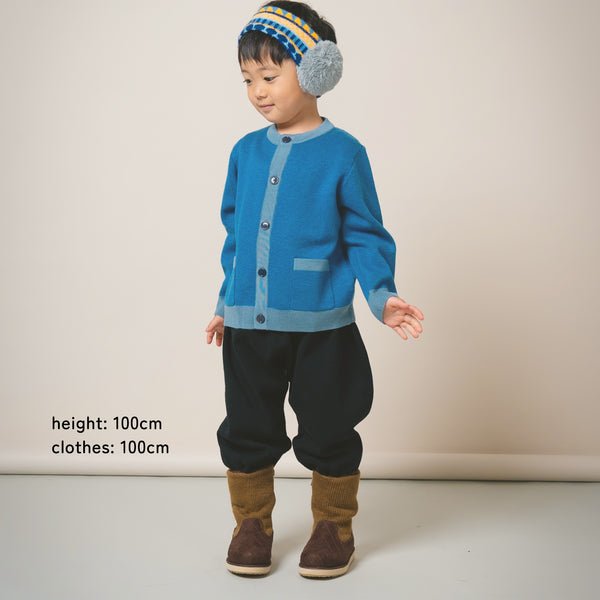 【New Arrival / キッズ&ママサイズ】ami amie : ゴルフレンドカーディガン/253004