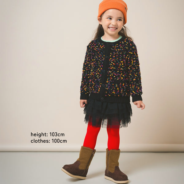 【New Arrival / キッズ&ママサイズ】ami amie : ポコポコカーディガン/253008