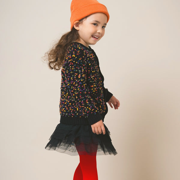 【New Arrival / キッズ&ママサイズ】ami amie : ポコポコカーディガン/253008