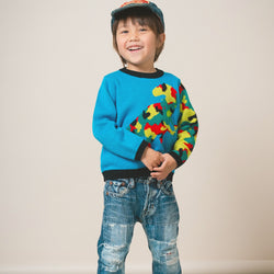 【New Arrival】ami amie : 恐竜カモフラプルオーバー/253010