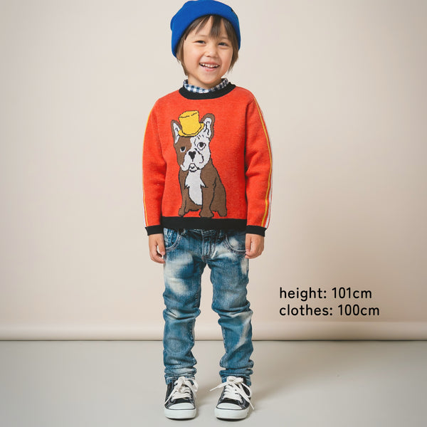 【New Arrival / キッズ&ママサイズ】ami amie : 紳士のフレブルプルオーバー/253013