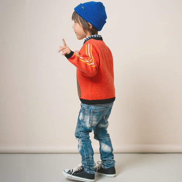 【New Arrival / キッズ&ママサイズ】ami amie : 紳士のフレブルプルオーバー/253013