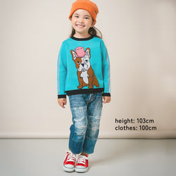 【New Arrival / キッズ&ママサイズ】ami amie : 紳士のフレブルプルオーバー/253013