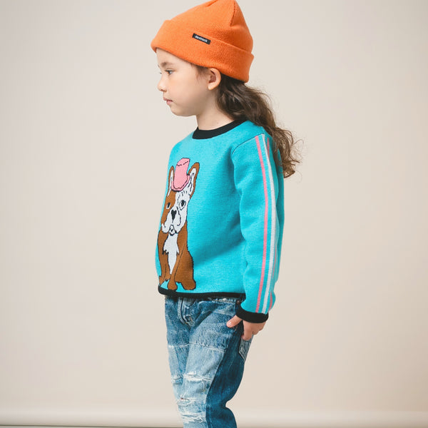 【New Arrival / キッズ&ママサイズ】ami amie : 紳士のフレブルプルオーバー/253013