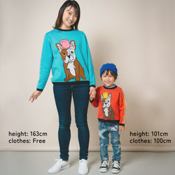 【New Arrival / キッズ&ママサイズ】ami amie : 紳士のフレブルプルオーバー/253013