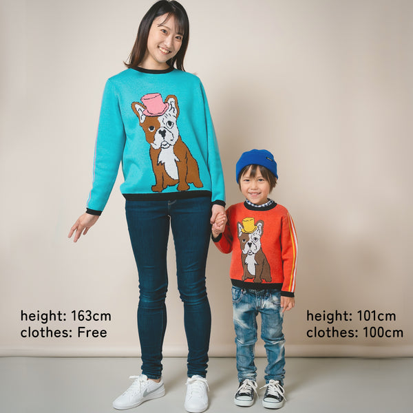 【New Arrival / キッズ&ママサイズ】ami amie : 紳士のフレブルプルオーバー/253013