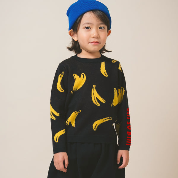 【New Arrival / キッズ&ママサイズ】ami amie : バナナプルオーバー/253015